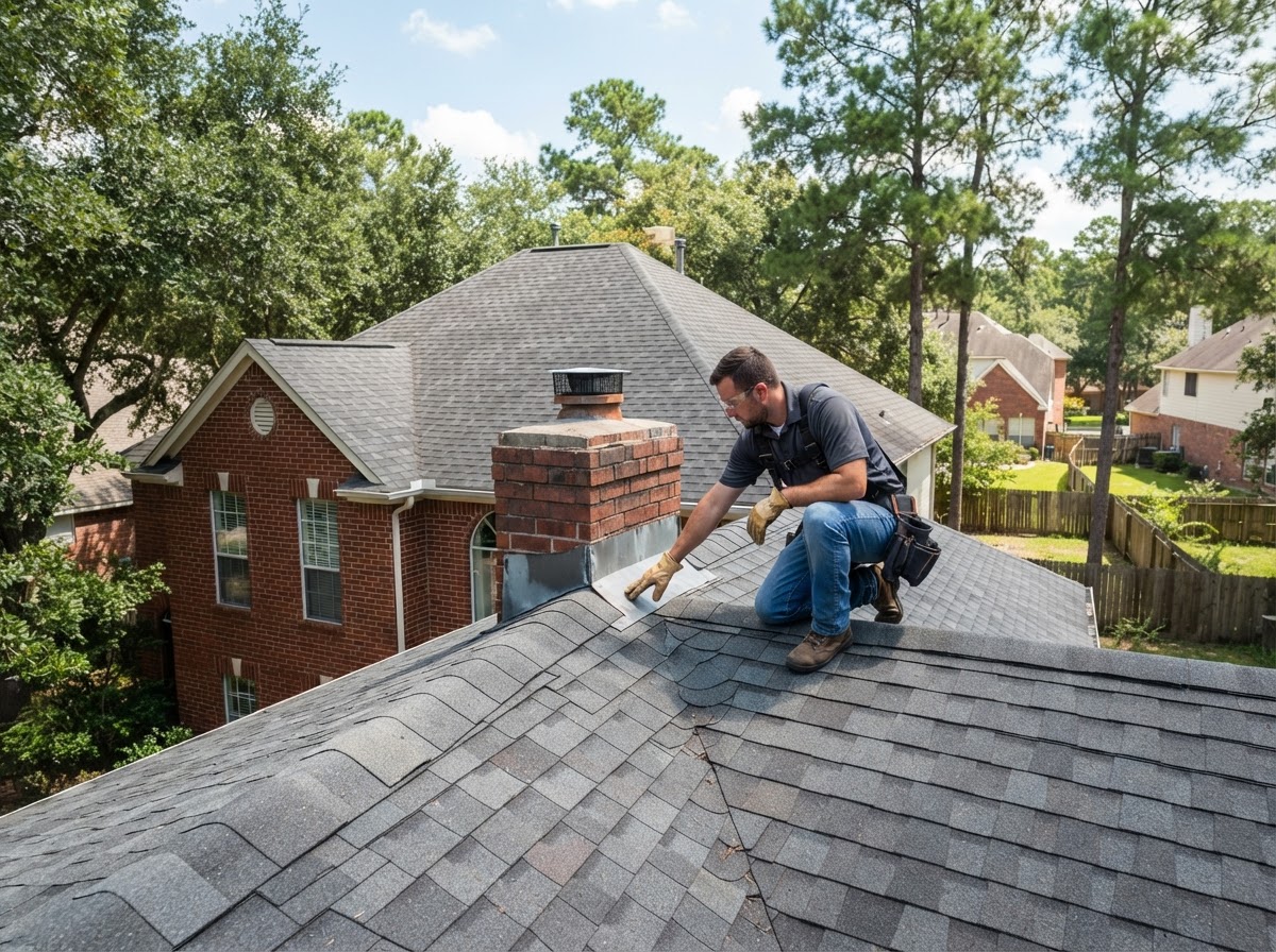 roof leak repair in Magnolia