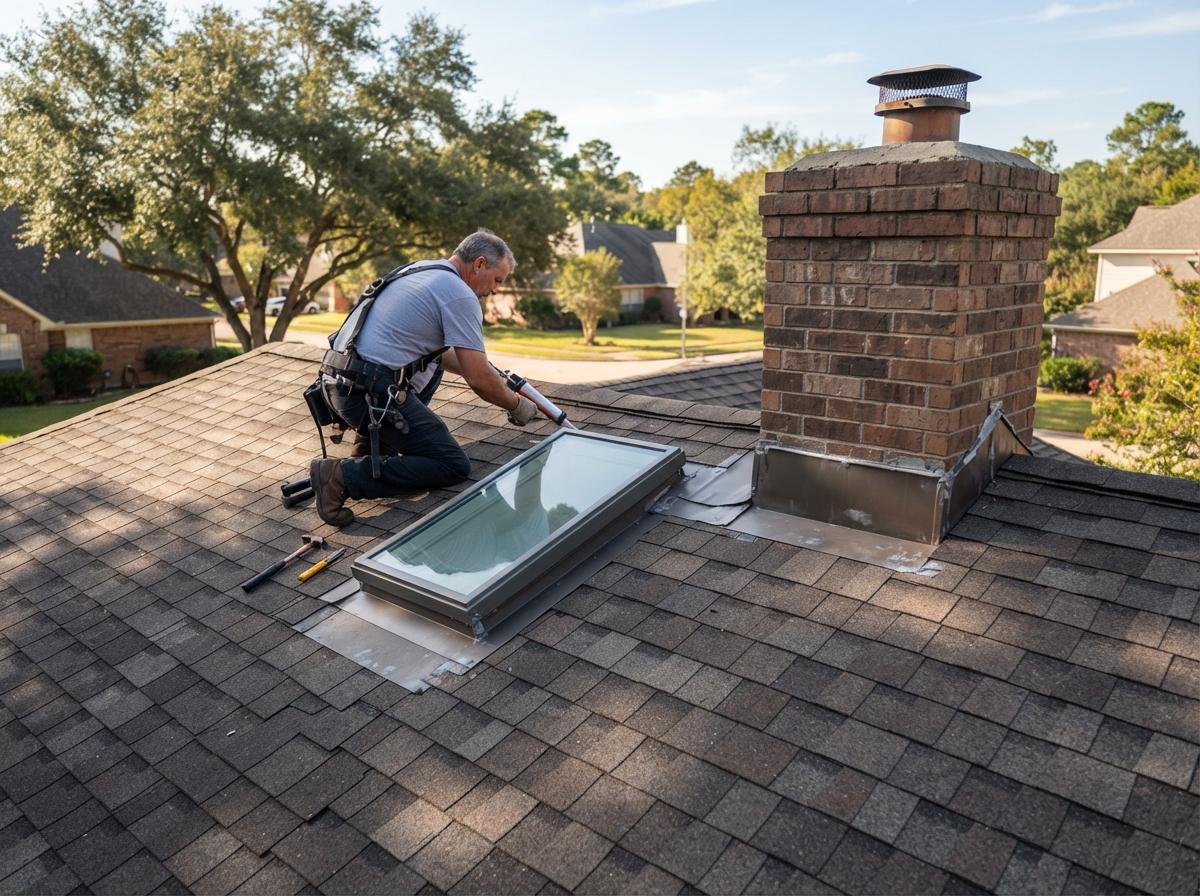 Preventing Roof Leaks Around Skylights and Chimneys