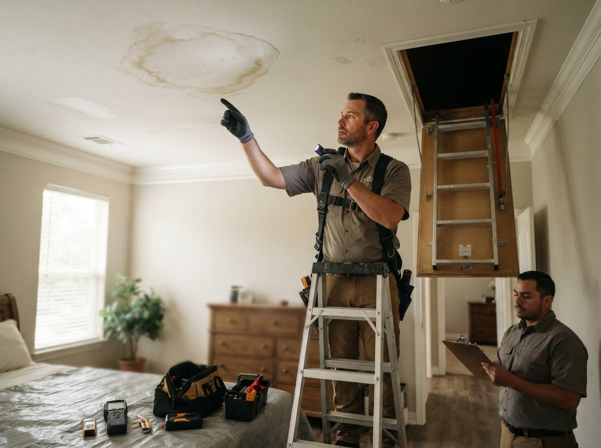 What to Expect During a Professional Roof Leak Assessment