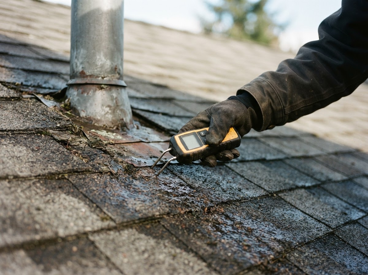Roof Leak Inspection in Conroe
