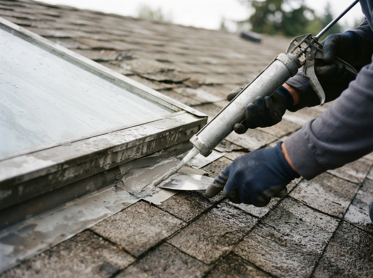 Skylight Leak Repair in Conroe